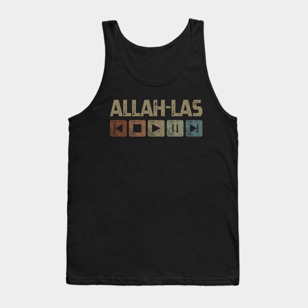 Allah-Las Control Button Tank Top by besomethingelse